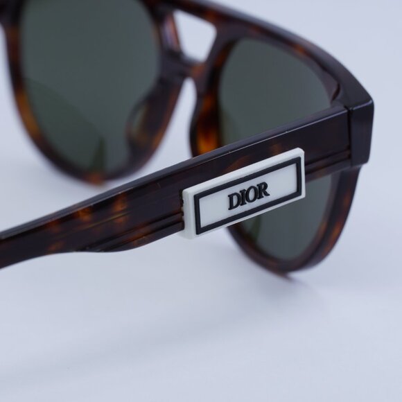 🕶️ New Dior DIORB23 R1I 20C0 Sunglasses - Shiny Red Havana Frame - Picture 5 of 11